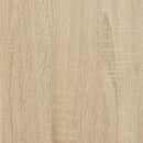 klædeskab 82,5x51,5x180 cm konstrueret træ sonoma-eg