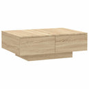 sofabord 90x60x31 cm konstrueret træ sonoma-eg
