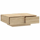 sofabord 90x60x31 cm konstrueret træ sonoma-eg