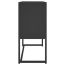 skænk 75x35x75 cm stål sort