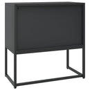 skænk 75x35x75 cm stål sort