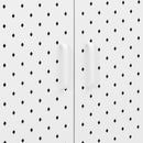 højskab 80x35x135 cm stål hvid