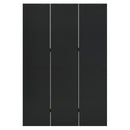 3-panels rumdeler 120x180 cm stål sort