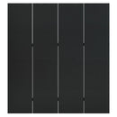 4-panels rumdeler 160x180 cm stål sort