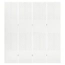 4-panels rumdeler 160x180 cm hvid