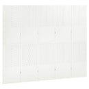 5-panels rumdeler 200x180 cm stål hvid