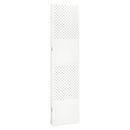 5-panels rumdeler 200x180 cm stål hvid