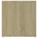 tv-skabe 2 stk. 72x35x36,5 cm konstrueret træ sonoma-eg