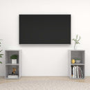 tv-skabe 2 stk. 72x35x36,5 cm konstrueret træ betongrå