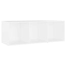 tv-skabe 2 stk. 107x35x37 cm konstrueret træ hvid