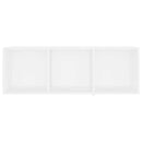 tv-skabe 2 stk. 107x35x37 cm konstrueret træ hvid