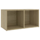 tv-skabe 2 stk. 72x35x36,5 cm konstrueret træ sonoma-eg