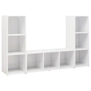 | TV-skab | 3 pcs 37 x 35 x 107.5 cm