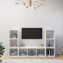 | TV-skab | 3 pcs 37 x 35 x 107.5 cm