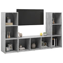 | TV-skab | 3 pcs 37 x 35 x 107.5 cm