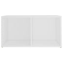 tv-skabe 4 stk. 72x35x36,5 cm konstrueret træ hvid