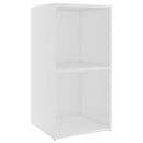 tv-skabe 4 stk. 72x35x36,5 cm konstrueret træ hvid
