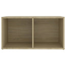 tv-skabe 4 stk. 72x35x36,5 cm konstrueret træ sonoma-eg