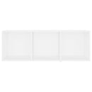 tv-skabe 4 stk. 107x35x37 cm konstrueret træ hvid