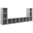 | TV-skab | 4 pcs 37 x 35 x 107.5 cm