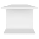 væghængt tv-skab 103x30x26,5 cm hvid