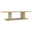 væghængt tv-skab 103x30x26,5 cm sonoma-eg