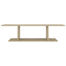 væghængt tv-skab 103x30x26,5 cm sonoma-eg