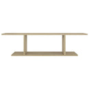 væghængt tv-skab 103x30x26,5 cm sonoma-eg