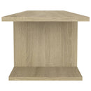 væghængt tv-skab 103x30x26,5 cm sonoma-eg