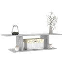 væghængt tv-skab 103x30x26,5 cm betongrå