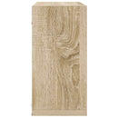 væghylder 4 stk. 30x15x30 cm kubeformet sonoma-eg