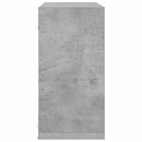 væghylder 2 stk. 30x15x30 cm kubeformet betongrå