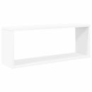væghylder 6 stk. 60x15x23 cm kubeformet konstrueret træ hvid
