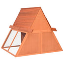 kaninbur 152x127x109,5 cm massivt fyrretræ