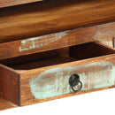 tv-bord 110x30x40 cm massivt genbrugstræ flerfarvet