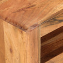 tv-bord 110x30x40 cm massivt akacietræ