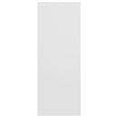 konsolbord 105x30x80 cm konstrueret træ hvid