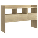 skænk 105x30x70 cm konstrueret træ sonoma-eg