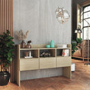 skænk 105x30x70 cm konstrueret træ sonoma-eg