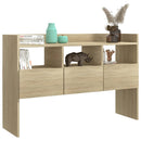 skænk 105x30x70 cm konstrueret træ sonoma-eg