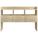 skænk 105x30x70 cm konstrueret træ sonoma-eg