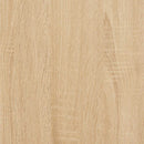 badeværelsesskab til vaskemaskine 64x25,5x190 cm sonoma-eg