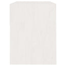 sengeborde 2 stk. 40x31x40 cm massivt fyrretræ hvid