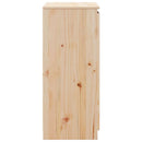 skab 60x36x84 cm massivt fyrretræ