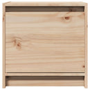 sengebord 40x30,5x40 cm massivt fyrretræ