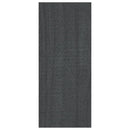 bogreol 40x30x71,5 cm massivt fyrretræ grå