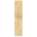 bogreol/rumdeler 40x30x135,5 cm massivt fyrretræ