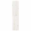bogreol/rumdeler 60x30x135,5 cm massivt fyrretræ hvid