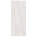 bogreol/rumdeler 100x30x71,5 cm massivt fyrretræ hvid
