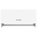 garderobe 70x32,5x35 cm konstrueret træ hvid